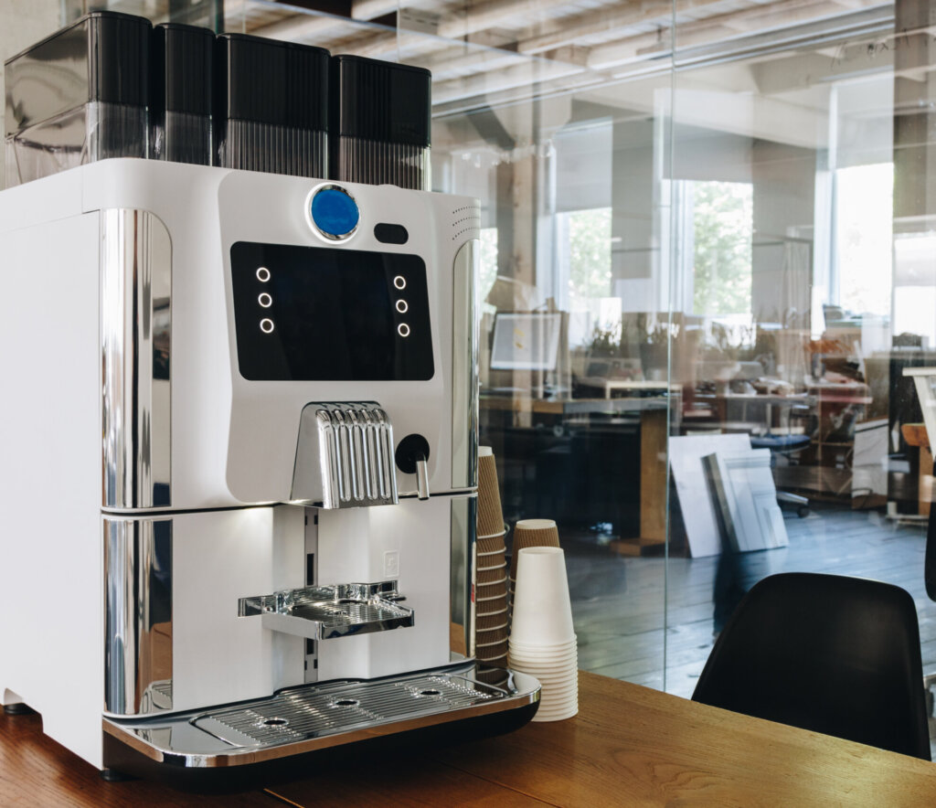 Kaffeemaschine in einem Büro